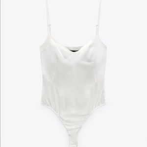 Satin Zara bodysuit